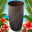 Doniczka Lam Mira Eco wysoka 250 caffee espresso