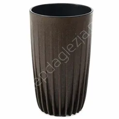 Doniczka Lam Mira Eco wysoka 250 caffee espresso