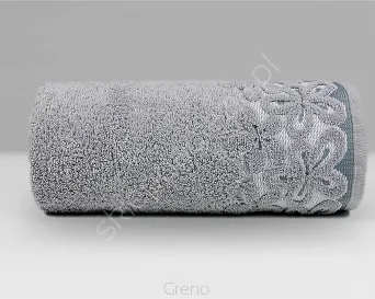 Ręcznik Bella 30*50 popielaty