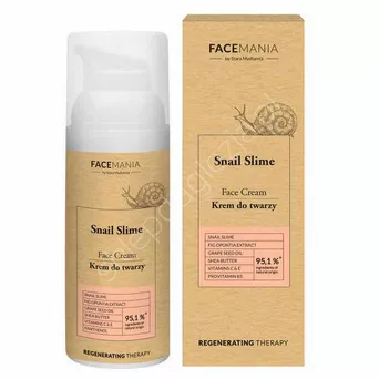 Krem do twarzy Facemania Śluz Ślimaka 50ml