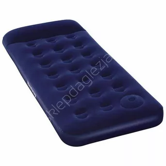 Materac dmuchany jednoosobowy z pompką 185x76x28cm