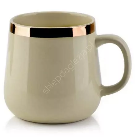 Kubek Dalia 500ml złoty pasek