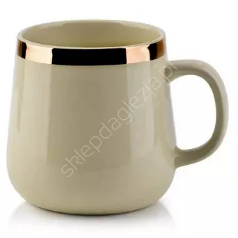 Kubek Dalia 500ml złoty pasek