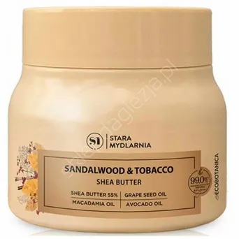 Masło do ciała Eco Botanica Sandalwood masło shea 180ml słoiczek