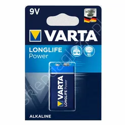 Bateria Varta 1szt 9,0V Longlife Power 6LR61