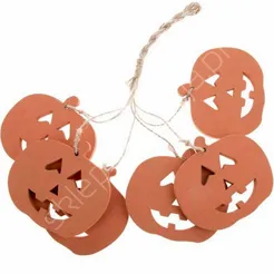 Zawieszka drewniana dynia 5szt