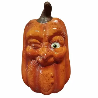 Dynia ceramiczna z twarzą