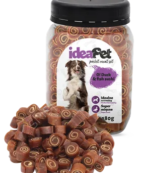 IdeaPet Kaczka z rybą sushi 180g