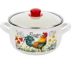 Garnek emalia Kogucik 16cm 