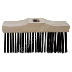 Szczotka stalowa na kij 20cm