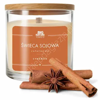 Świeca sojowa Cynamon 150g