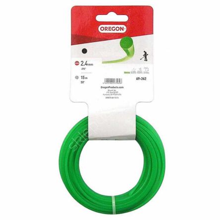 Żyłka 2,4 mm 15m Oregon okrągła etykieta 