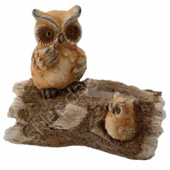 Doniczka ceramiczna Sowy na gałęzi 38*19,3*33,5cm