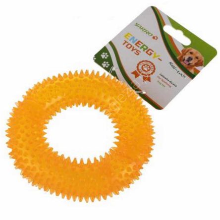 Yarro zabawka dla psa ring z kolcami 15cm