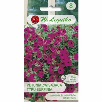 Petunia ogrodowa zwisająca Rubina 0,01g  L