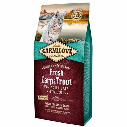 Carnilove Kot 2kg Fresh Carp&Trout