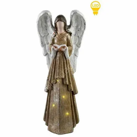 Anioł LED z książką 55cm
