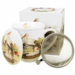 Kubek Bocian z zaparzaczem 400ml