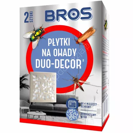 BROS Płytka na owady Duo Decor 2szt
