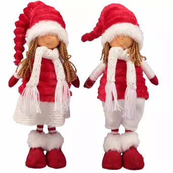 Dziewczynka w zimowym ubraniu 52cm