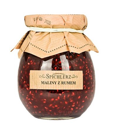 Konfitura Maliny z rumem 330g Spichlerz