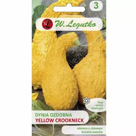 Dynia ozdobna Yellow Croockneck 1g  L