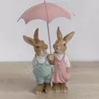 Figurka Zajączki z parasolem