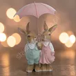 Figurka Zajączki z parasolem