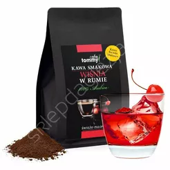 Kawa mielona smakowa Wiśnie w rumie 250g