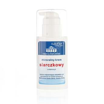Sulphur mineralny krem siarczkowy z wit. A 100g