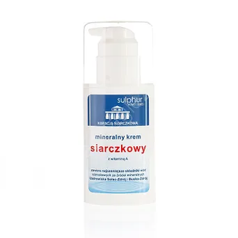 Sulphur mineralny krem siarczkowy z wit. A 100g
