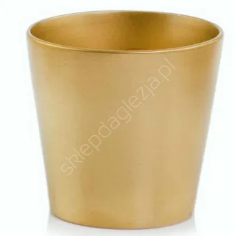 Doniczka cer P 71.040.17 złota
