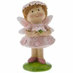 Figurka gipsowa wróżka w sukience