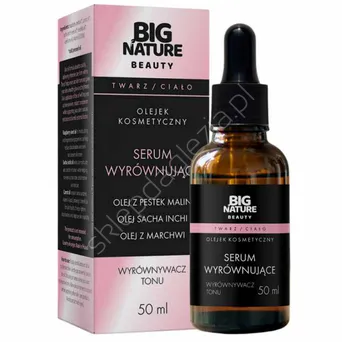 Big Nature Olejek Serum Wyrównujące twarz 50ml