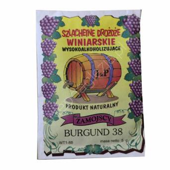 Drożdże winiarskie Burgund 38
