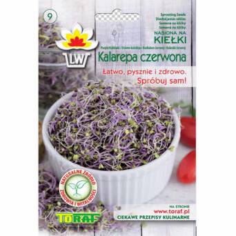 Nasiona na kiełki Kalarepa Delikatess Blauer 10g T