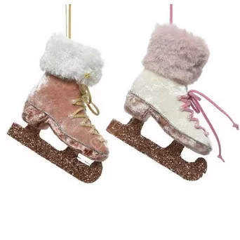 Zawieszka Łyżwy białe 12cm