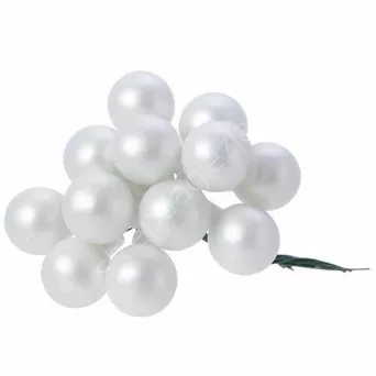 Pik bombka 20mm biały mat