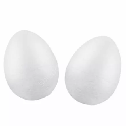 Jajka styropianowe 2szt - 10cm