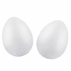 Jajka styropianowe 2szt - 10cm
