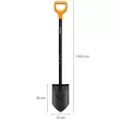 Szpadel ostry metalowy Solid  - 2