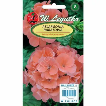 Pelargonia rabatowa Gama F1 łososiowa 0,05g  L