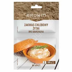 Zakwas chlebowy żytni z drożdżami i słodem