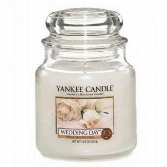 Świeca Yankee Candle Słoik średni Wedding Day