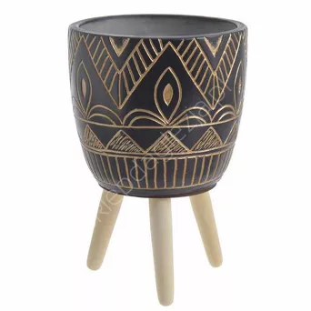 Osłonka ceramiczna na stojaku 14*21cm