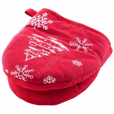 Łapka kuchenna Zimowa Choinka 13x16cm