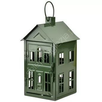 Lampion domek Roger 14,8x14,3x26,8cm