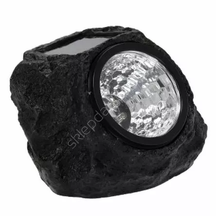 Lampa solarna kamień 12,6x14,4x10cm