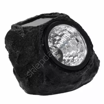 Lampa solarna kamień 12,6x14,4x10cm