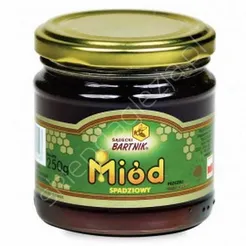 Miód 0,25kg spadziowy słoik